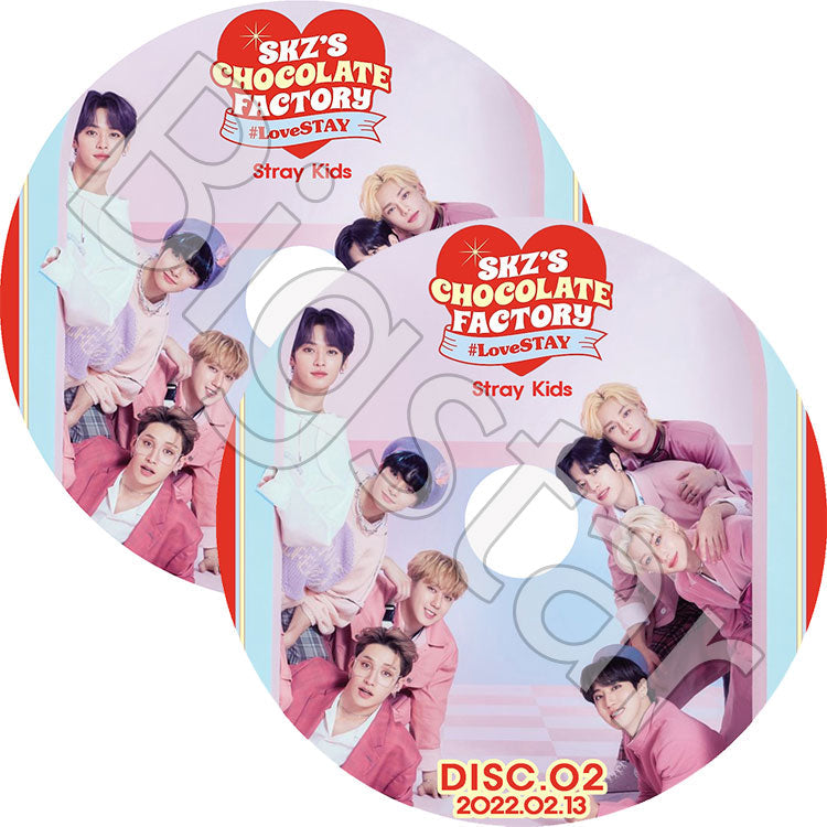K-POP DVD/ STRAY KIDS SKZ'S CHOCOLATE FACTORY(2枚SET)(2022.02.13)/ Stray Kids ストレイキッズ 韓国番組 STRAY KIDS DVD