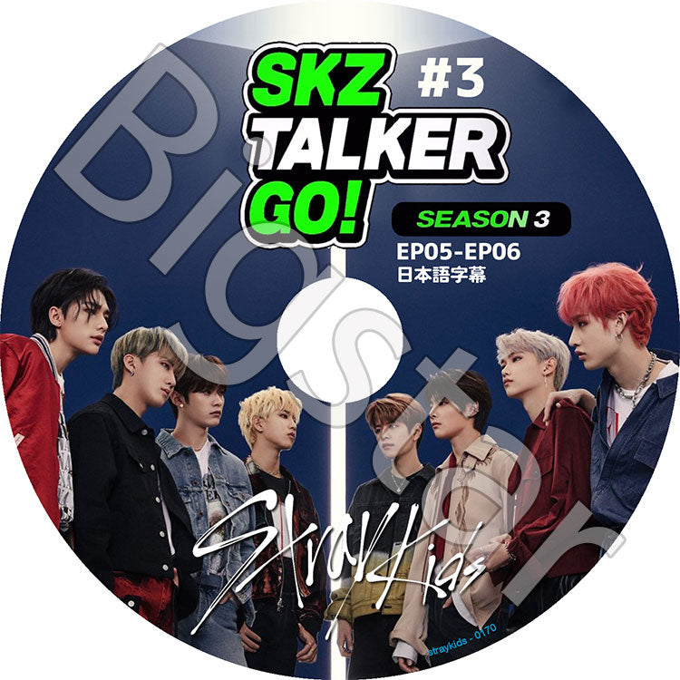 K-POP DVD/ STRAY KIDS SKZ-TALKER GO! Season3 #3 (EP05-EP06)(日本語字幕あり)/ Stray Kids ストレイキッズ 韓国番組収録 STRAY KIDS KPOP