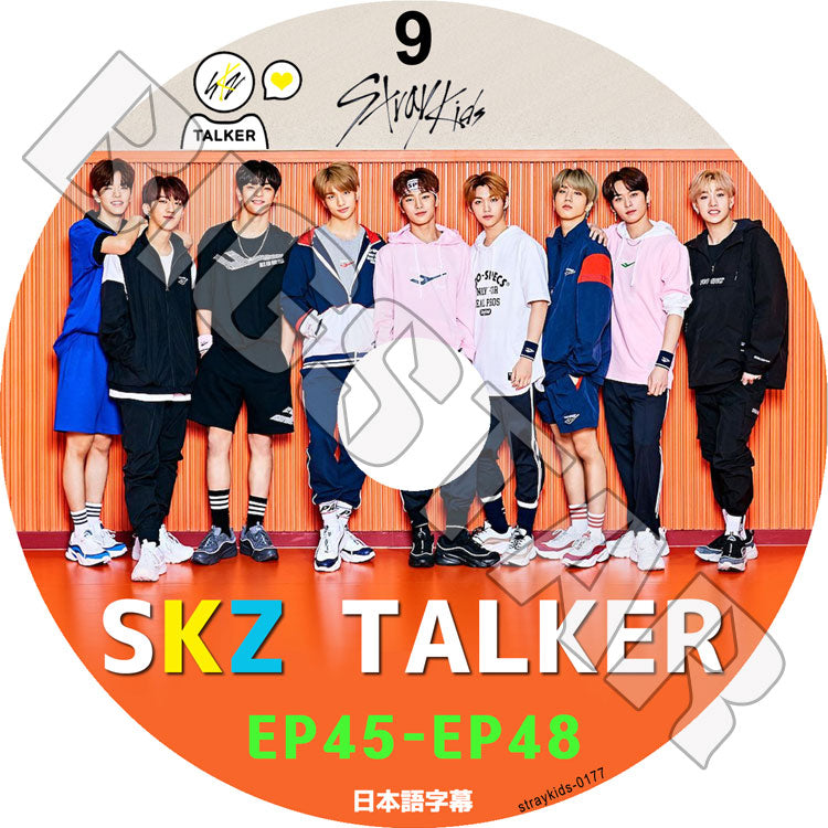 K-POP DVD/ STRAY KIDS SKZ-TALKER #9 (EP45-EP48)(日本語字幕あり)/ Stray Kids ストレイキッズ 韓国番組収録 STRAY KIDS KPOP DVD
