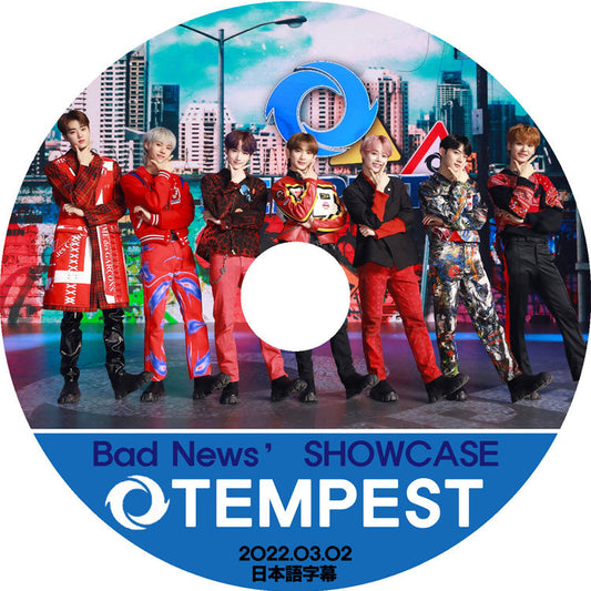 K-POP DVD/ TEMPEST 2022 SHOWCASE (2022.03.02)(日本語字幕あり)/ テンペスト ハンビン ヒョンソプ ヒョク ルー ファラン ウンチャン テレ KPOP DVD