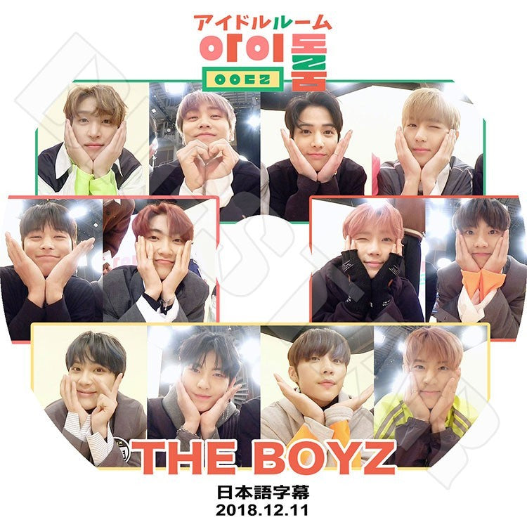 K-POP DVD/ THE BOYZ アイドルルーム(2018.12.11)(日本語字幕あり)／ザボーイズ ヨンフン ヒョンジェ ジュヨン ケビン ハンニョン ファル ソンウ エリック..