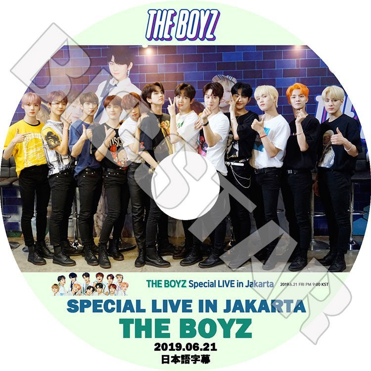 K-POP DVD/ THE BOYZ SPECIAL LIVE IN JAKARTA(2019.06.21)(日本語字幕あり)／ザボーイズ Cre.kerz サンヨン ジェイコブ ヨンフン ヒョンジェ..