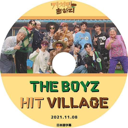 K-POP DVD/ THE BOYZ HIT VILLAGE(2021.11.08)(日本語字幕あり)/ ザボーイズ Cre.kerz サンヨン ジェイコブ ヨンフン ヒョンジェ ジュヨン ケビン ニュー..