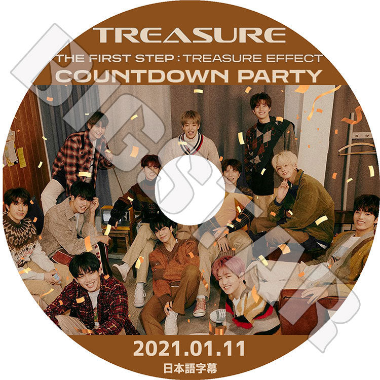 K-POP DVD/ TREASURE 2021 COUNTDOWN LIVE(2021.01.11)(日本語字幕あり)/ トレジャー ヒョンソク ジュンギュ ジェヒョク イェダム ハルト ジョンウ..