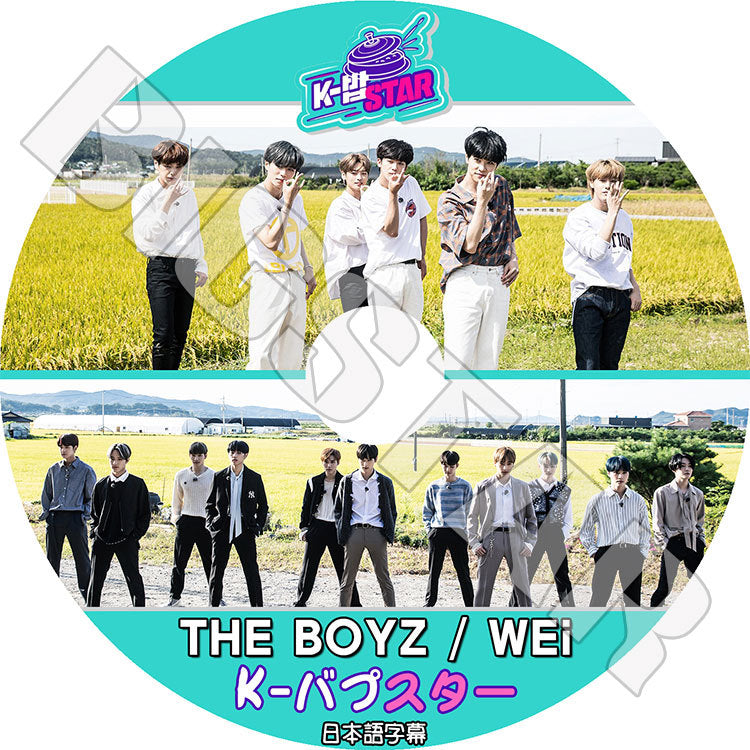 K-POP DVD/ K-BOB STAR THE BOYZ&WEi(日本語字幕あり)/ ザボーイズ ウィーアイ KPOP DVD