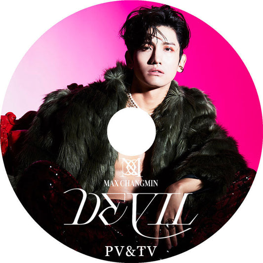 K-POP DVD/ 東方神起 チャンミン 2022 PV&TV セレクト★Devil/ TVXQ チャンミン マックス KPOP DVD