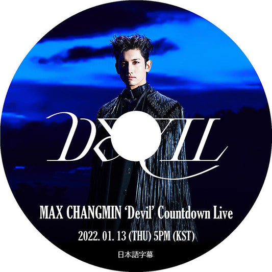 K-POP DVD/ 東方神起 チャンミン Devil Countdown Live(2022.01.13)(日本語字幕あり)/ TVXQ チャンミン マックス KPOP DVD