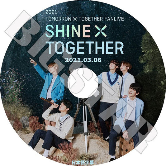 K-POP DVD/ TXT SHINE TOGETHER (2021.03.06)(日本語字幕あり)/ TOMORROW X TOGETHER KPOP DVD