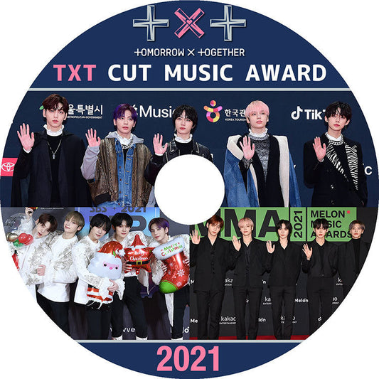 K-POP DVD/ TXT 2021 MUSIC AWARDS CUT/ TOMORROW X TOGETHER トゥモローバイトゥギャザー スビン ヒュニンカイ テヒョン ボムギュ..