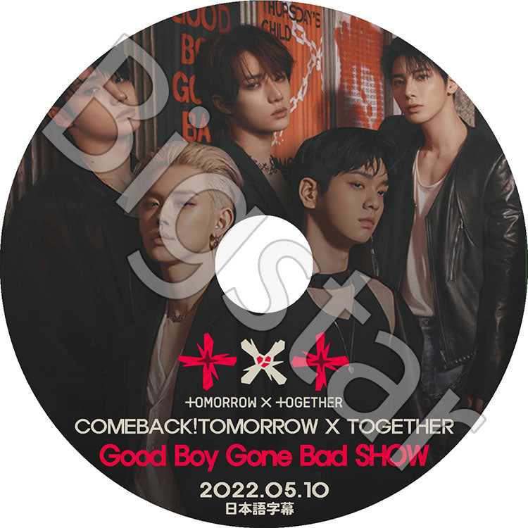 K-POP DVD/ TXT GOOD BOY GONE BAD SHOW (2022.05.10)(日本語字幕あり)/ TXT トゥモローバイトゥゲザー 韓国番組 TXT KPOP DVD