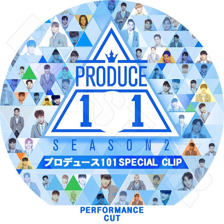 K-POP DVD/ PRODUCE 101シーズン2 Performance Cut Special Clip／プロデュース101 Wanna One KPOP DVD