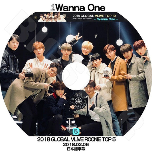 K-POP DVD/ Wanna One 2018 GLOBAL V LIVE ROOKIE 5 (2018.02.06)(日本語字幕あり)／ワナワン ダニエル ジフン デフィ ジェファン ソンウ ウジン..