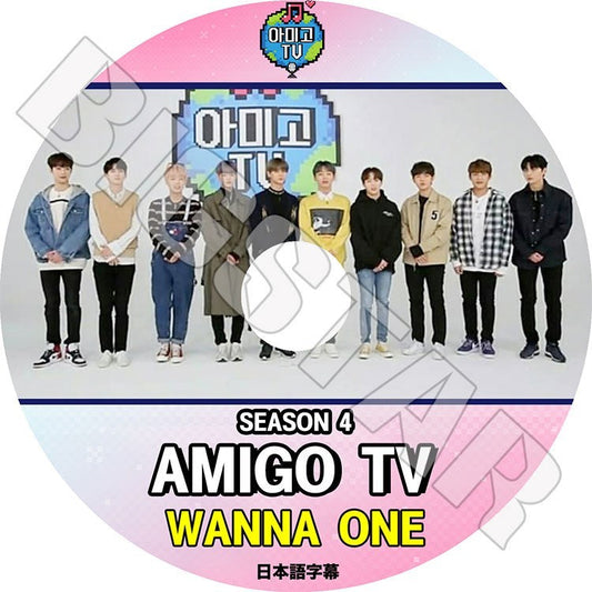 K-POP DVD/ Wanna One 2018 AMIGO TV SEASON 4(日本語字幕あり)／ワナワン ダニエル ジフン デフィ ジェファン ソンウ ウジン グァンリン ジソン..