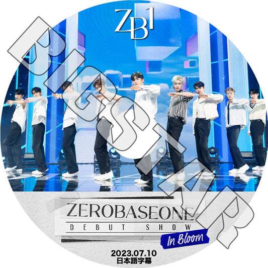 K-POP DVD/ ZEROBASEONE DEBUT SHOW (2023.07.10) IN BLOOM (日本語字幕あり)/ ZEROBASEONE ゼロベースワン KPOP DVD